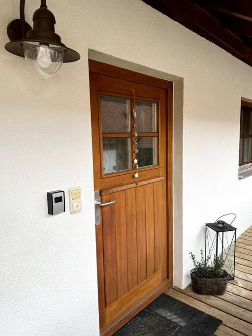 Ferienwohnung Vierseithof Eging Exterior foto