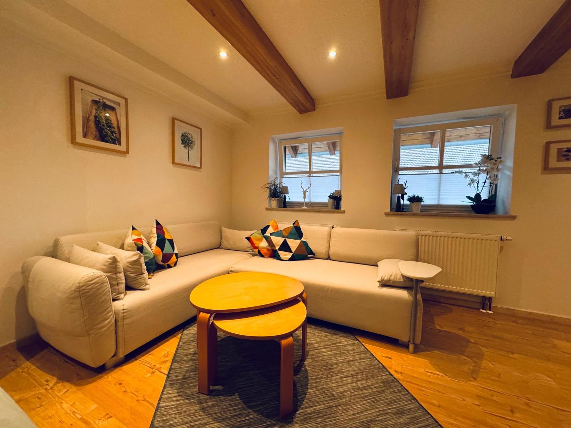 Ferienwohnung Vierseithof Eging Exterior foto